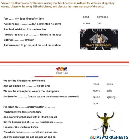 We are the champions