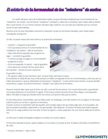 Comprensión lectora