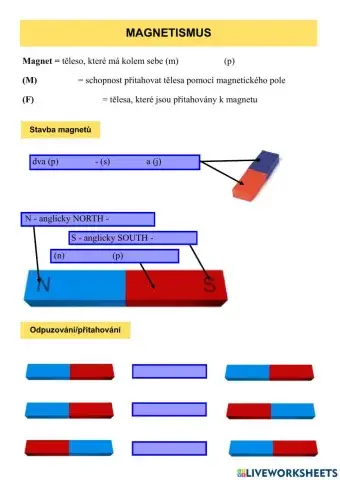Magnetismus - OPAKOVÁNÍ