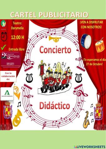 Lectura comprensiva sobre cartel