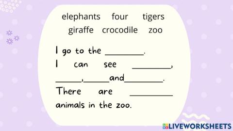 Zoo Theme