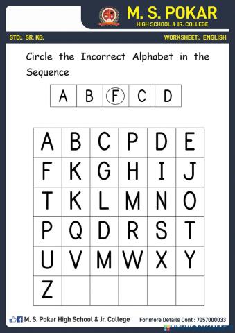 Confusing alphabets