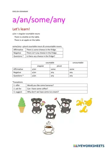 A-an-some-any