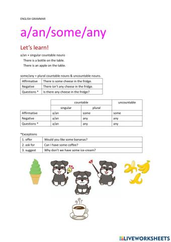 A-an-some-any