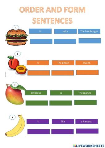 To be verb sentences