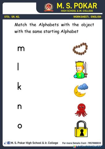 Learning alphabets