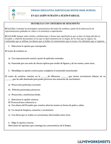 Sumativa 6to parcial ECA