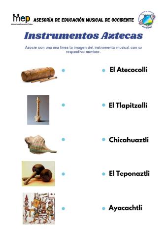 Instrumentos musicales Civilización Azteca
