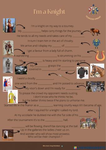 Song: I'm a Knight - Lily Allen