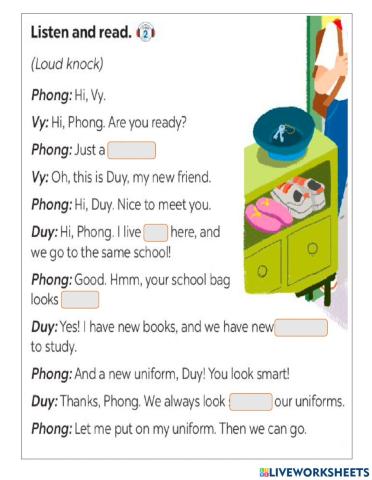 Tiếng anh 6 - Unit 1 - Getting Started