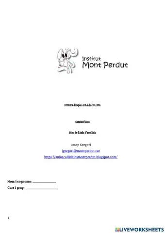 Dossier repàs aula acollida