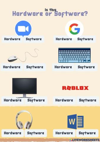 Computer Software and Hardware