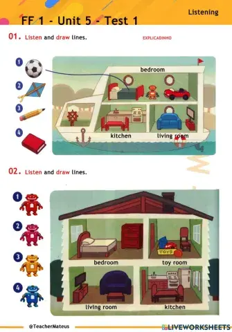 FF 1 - Unit 05 - Test 1 - Listening