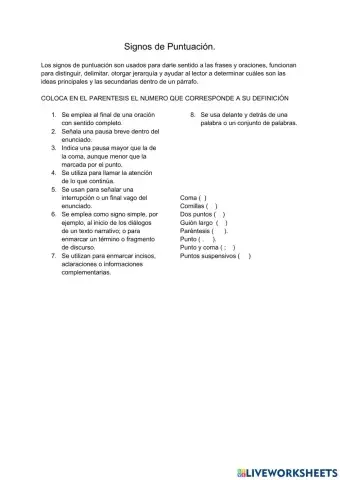 Signos de puntuacion