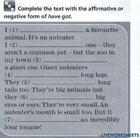 Have got Vs. haven't got