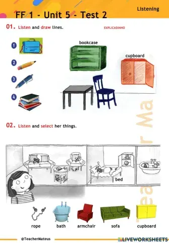 FF 1 - Unit 05 - Test 2 - Listening
