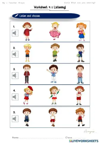 What are you wearing?