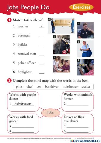 Jobs and occupations