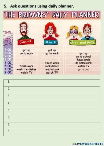 Spotlight 6 - Present Simple page 6