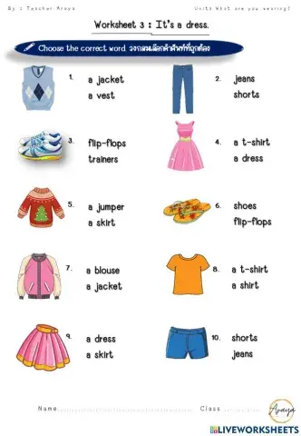 What are you wearing?