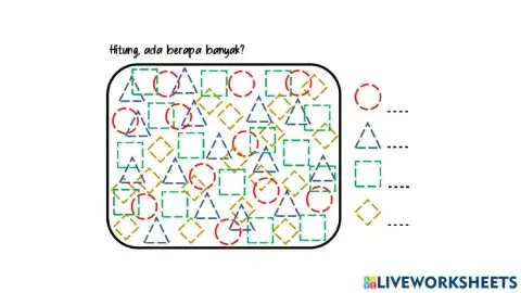 Menghitung Bentuk (Sulit-1)