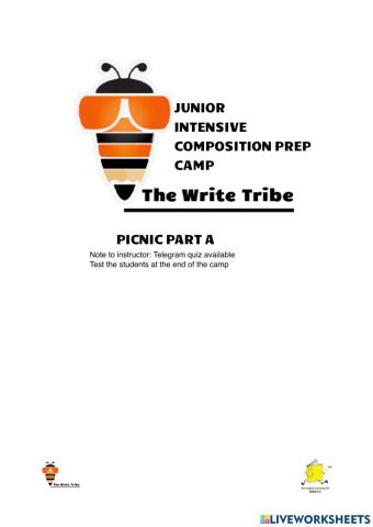 P1-P2 writing workshop day 1 Part B