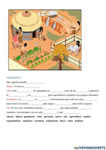 Neolitíco y edad de los metales