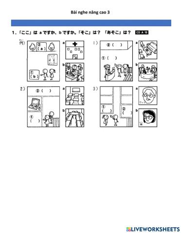 Bài nghe nâng cao 3
