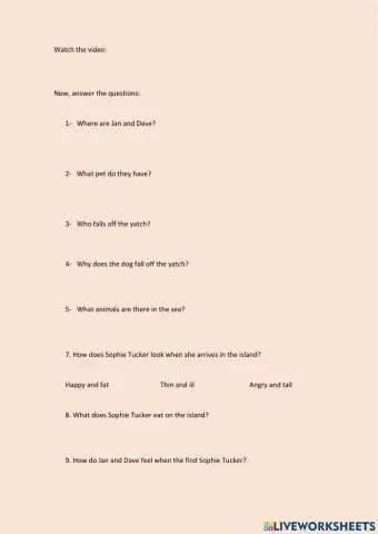 An Incredible Adventure - Present Simple