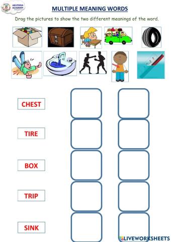Multiple Meaning Words