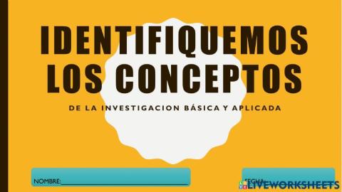 Fundamentos de investigación