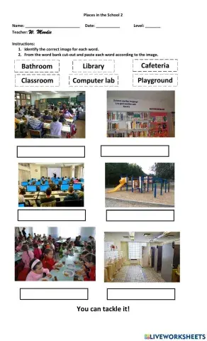Places in the School 2