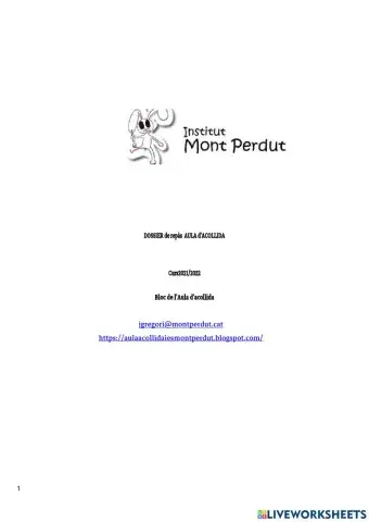 Dossier aula acollida adaptat àrab   ملف اللغة لممارسة اللغة وتعزيزها