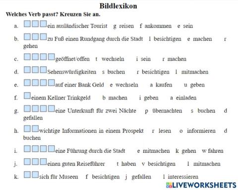 A 2.1. Lektion5: Bildlexikon