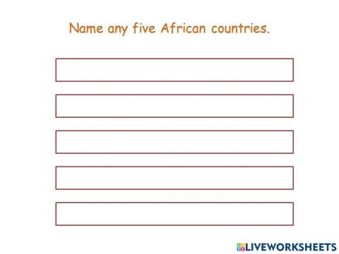 African Countries