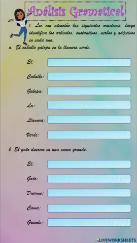 Análisis gramatical 1.1