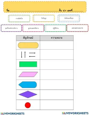 ใบงานผังงาน ป4