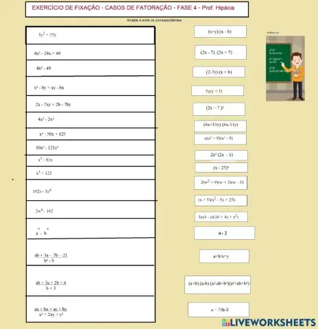 Casos de fatoração fase 4