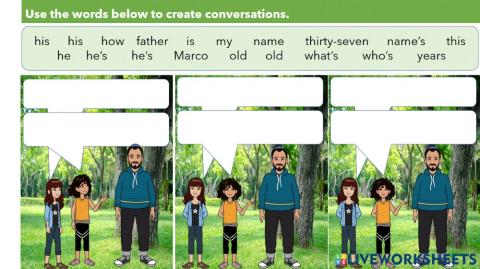 L8 - A16 - Asking about age, Writing