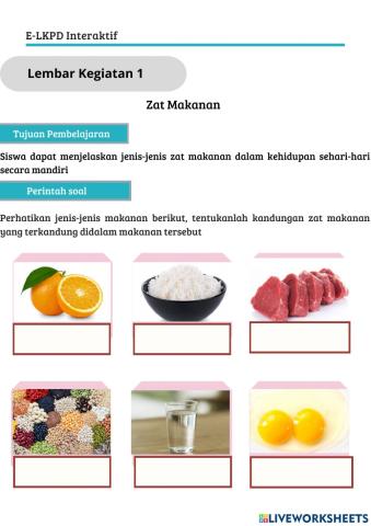 E-LKPD Sistem Pencernaan Manusia