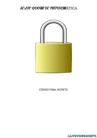 Escape Room De Informática