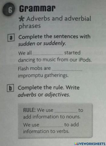 Adjectives Vs. Adverbs