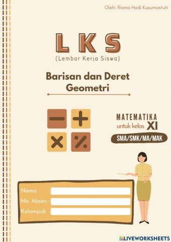LKS1 PBL Barisan Geometri