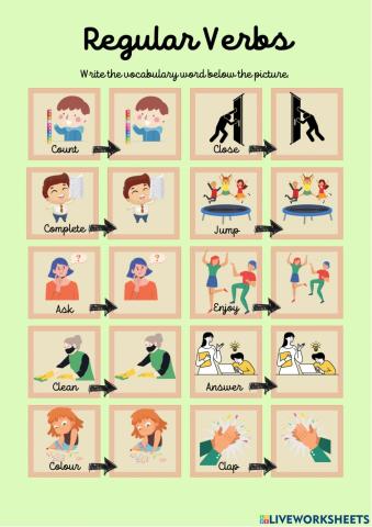 Regular Verbs