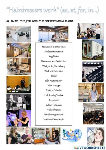 -Hairdressers work...-