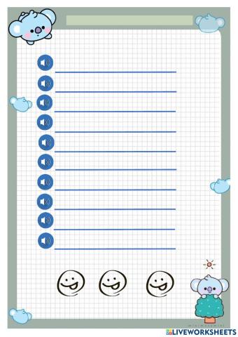 Spelling 3 Syllables