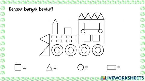 Hitung Bentuk - 3