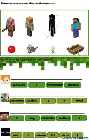 Past Simple Regular Listen