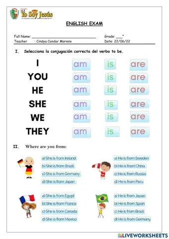 Evaluación de ingles