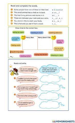 Reading comprehension 3